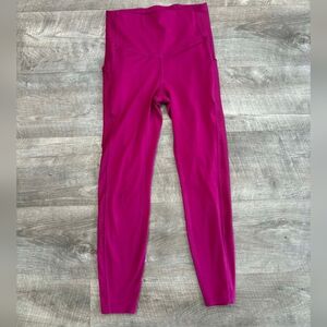 ​All in Motion Magenta Ultra High-Rise Mesh Pocket Leggings - Small